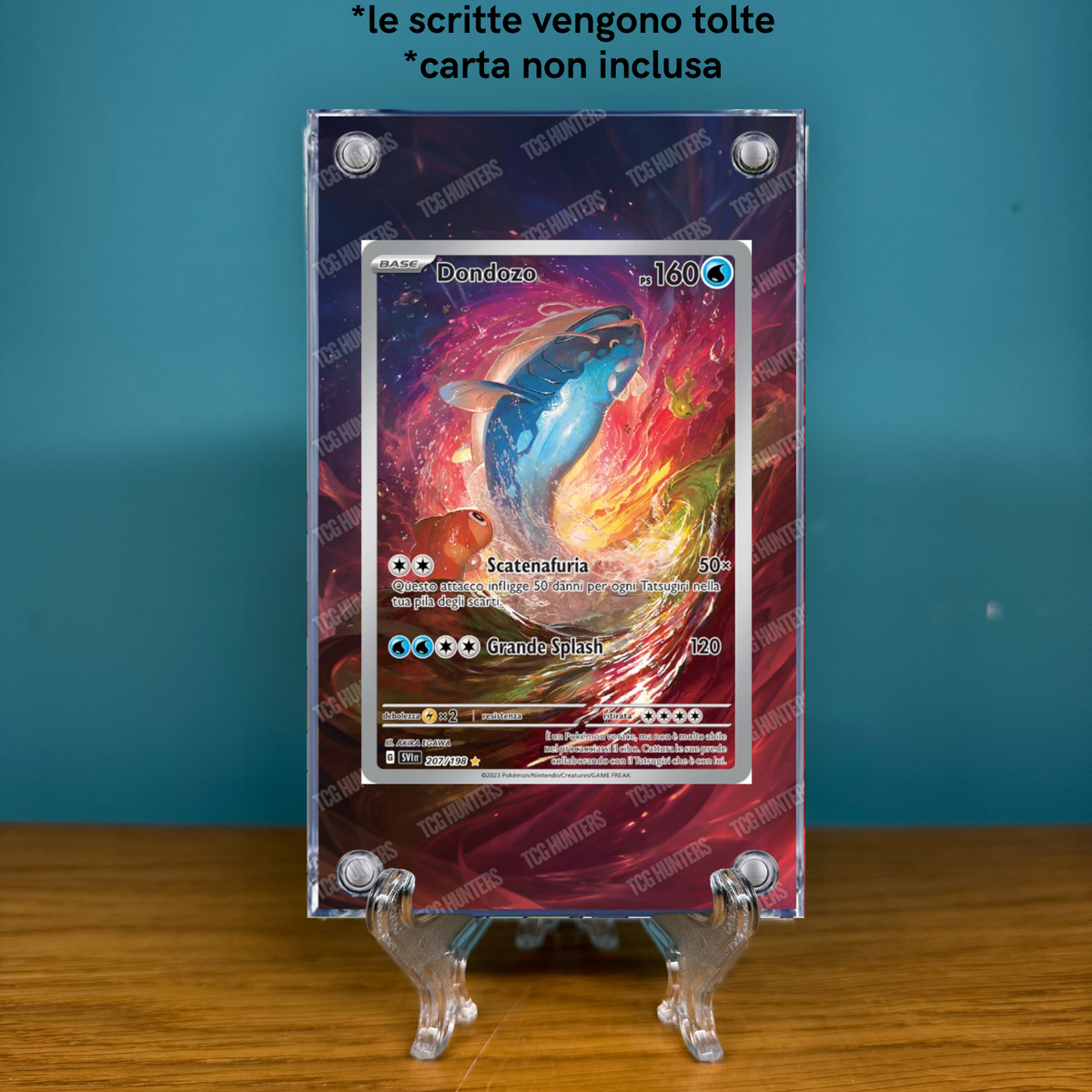 Pokémon Teca Magnetica Acrilico Extended Art - Dondozo (SVI 207) | Display Case2