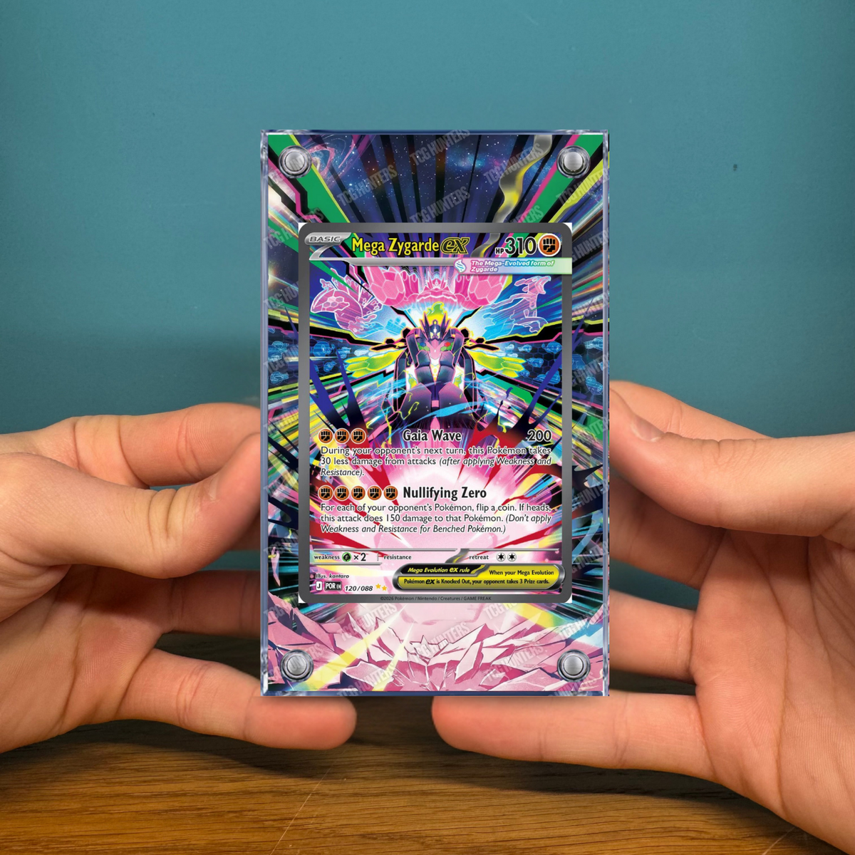 Pokémon Teca Magnetica Extended Art - Mega Zygarde (POR 120) | Display Case2