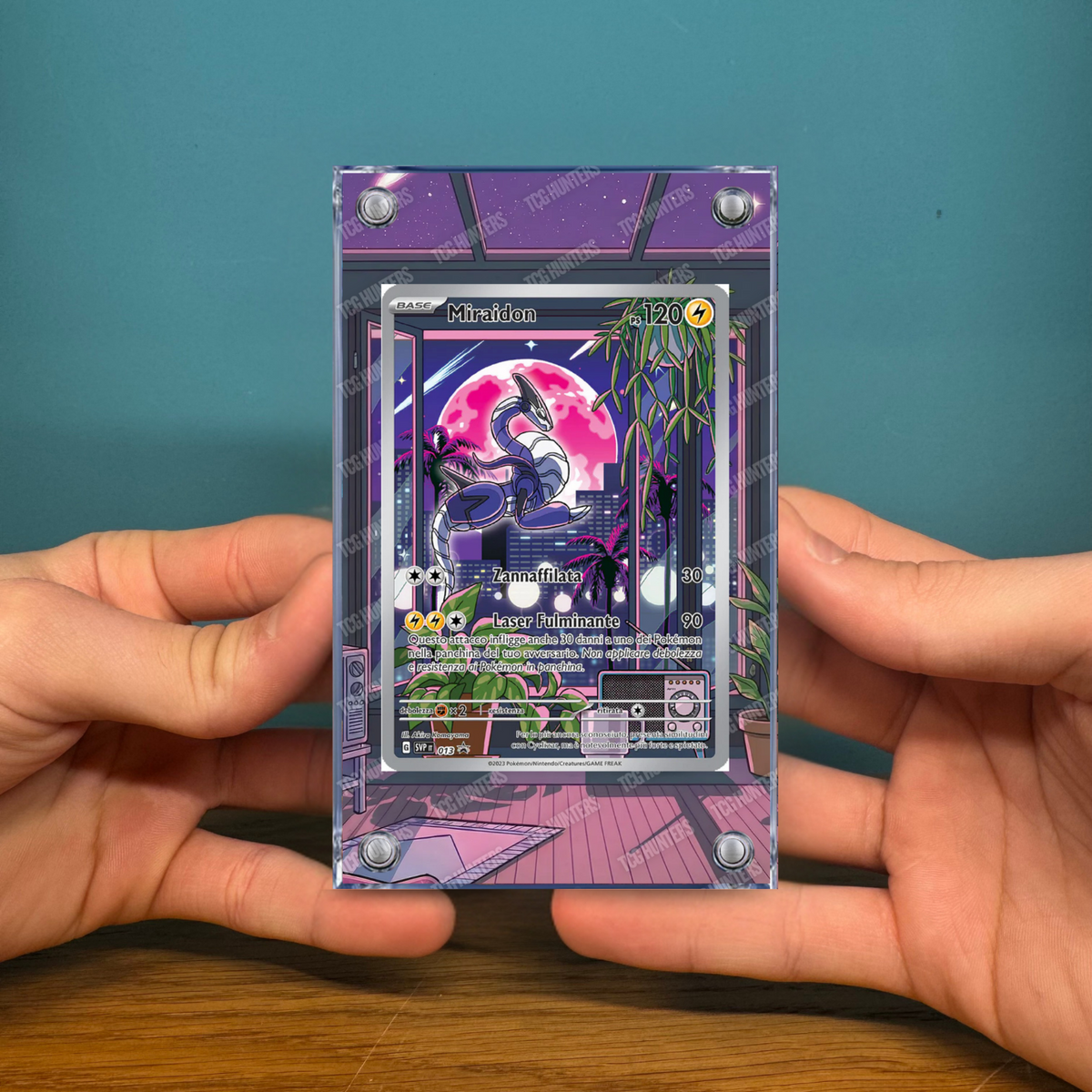 Pokémon Teca Magnetica Acrilico Extended Art - Miraidon SVP 013 | Display Case2
