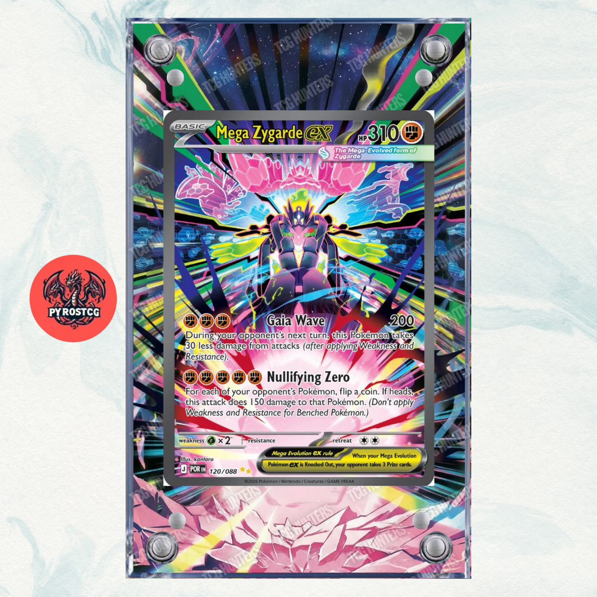 Pokémon Teca Magnetica Extended Art - Mega Zygarde (POR 120) | Display Case0