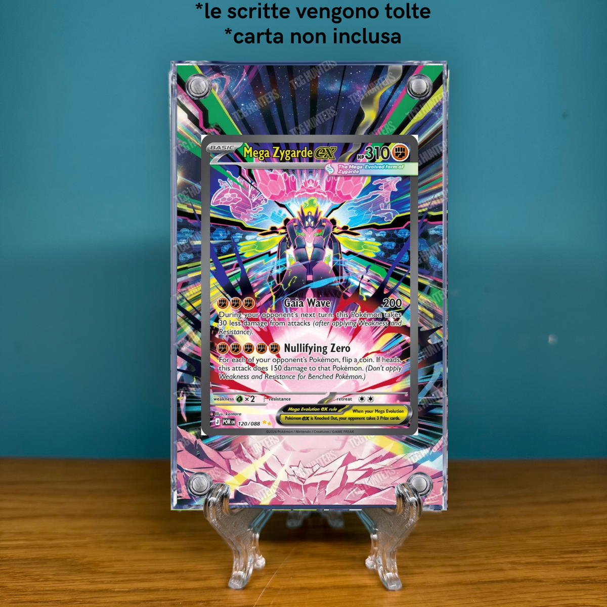 Pokémon Teca Magnetica Extended Art - Mega Zygarde (POR 120) | Display Case1